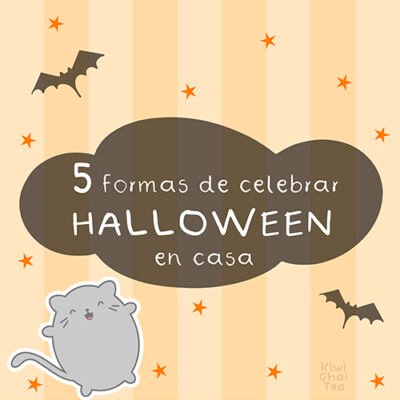 5 formas de celebrar Halloween en casa