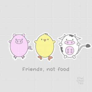 Friends, not food