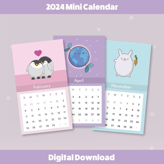 2024 Mini Calendar